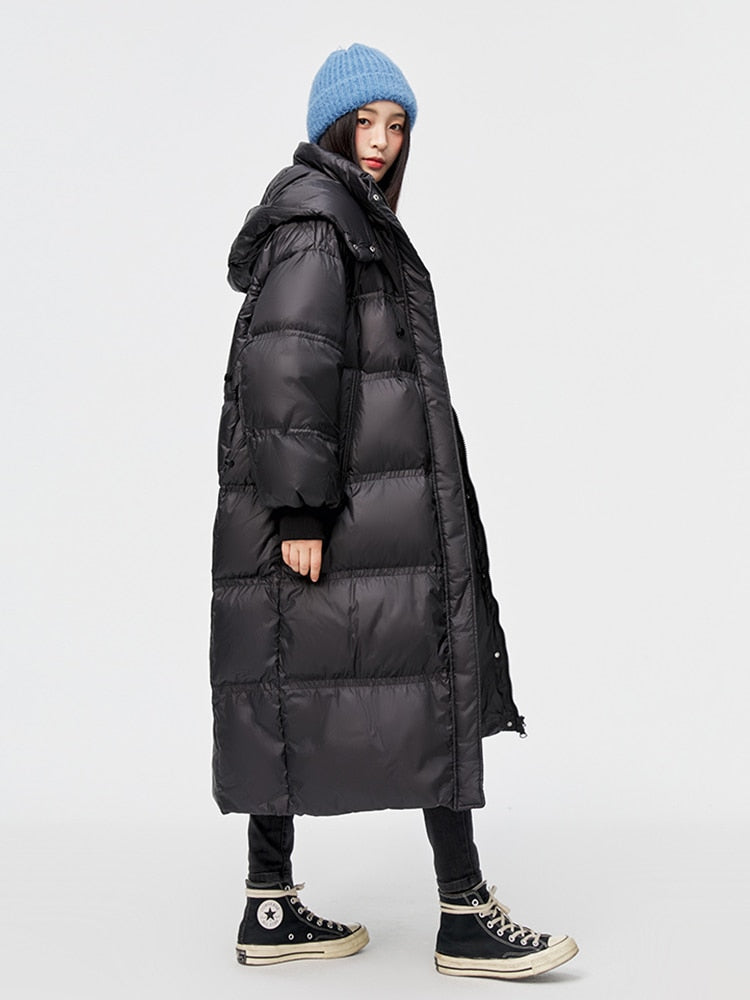 2022 Winter Women Warm Parka Long Puffer Coat