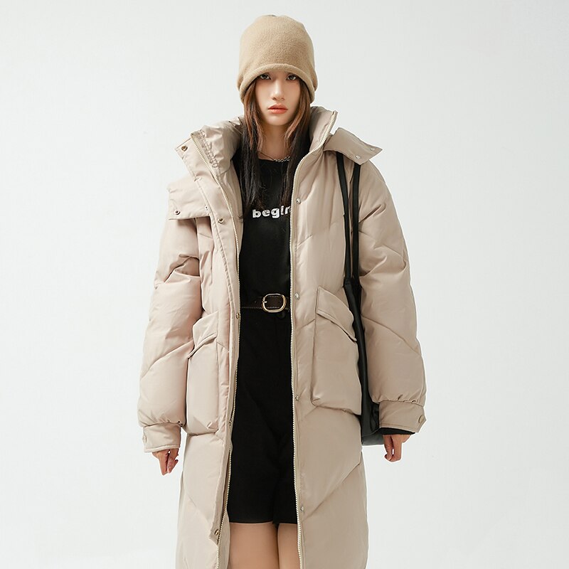 Women Winter Warm Jacket Coat Long Puffer Parkas