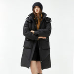 Load image into Gallery viewer, Women Winter Warm Jacket Coat Long Puffer Parkas
