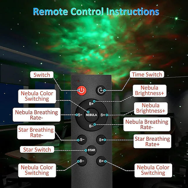 Astronaut Starry Light Projector