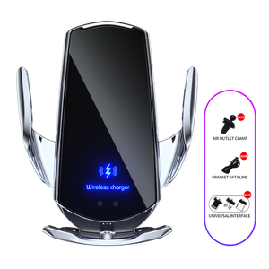 Wireless Automatic Sensor Car Phone Holder and Charger