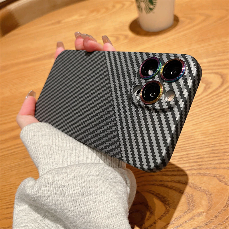 CZBRM™Carbon Fiber iphone Cases