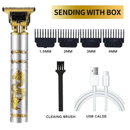 Newest USB Hair Clippers LCD Professional Hair Beards Trimmer
