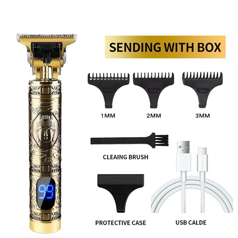 70% OFF !NEW LED Hair Trimmmer Professional Hair Clippers