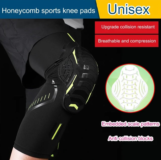 2Pcs/Pair Sport Crashproof Knee Support Pad Elbow Brace