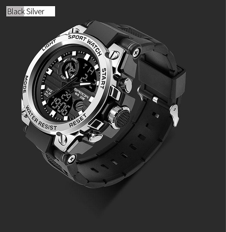 Vintage Men Military Style Watch Shock Sports Watches Waterproof