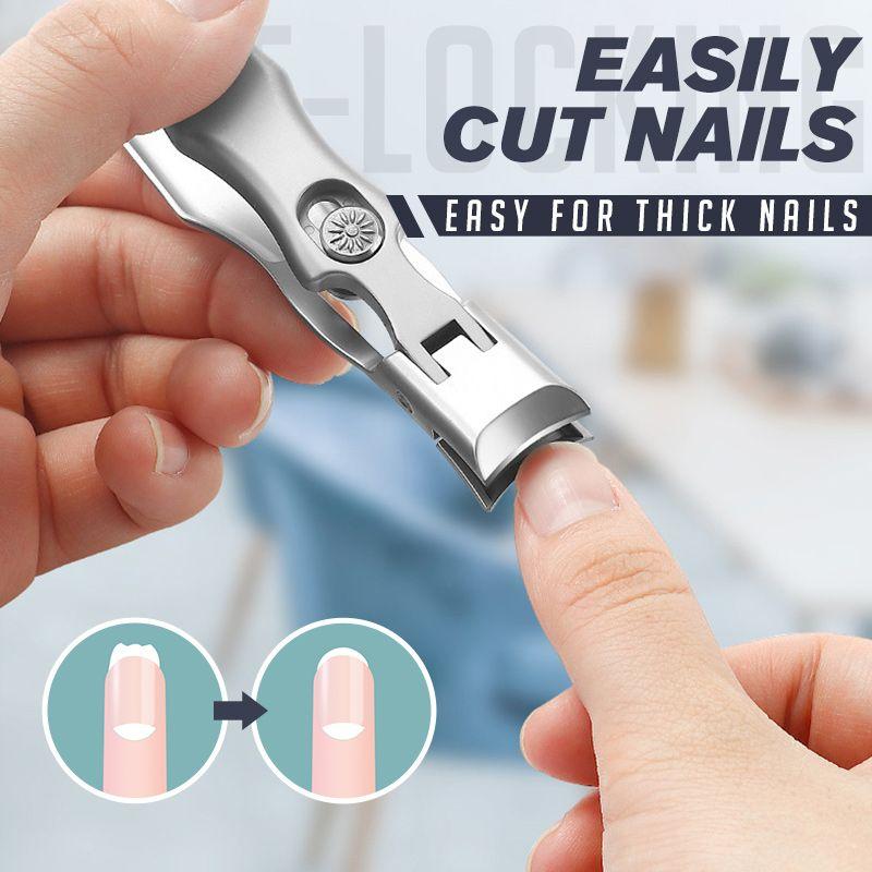 Ultra Sharp Stainless Steel Wide Thick Nail Clippers - AntHelper