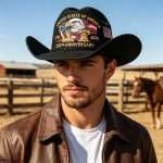 U.S. 250th Anniversary Edition Unisex Felt Cowboy Hat