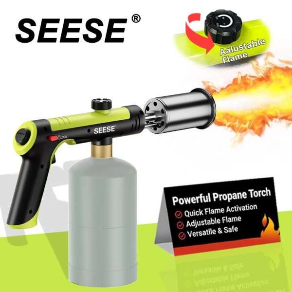 Eliminate Weeds And Ignite Flames Instantly With The Ultra-Powerful Torch