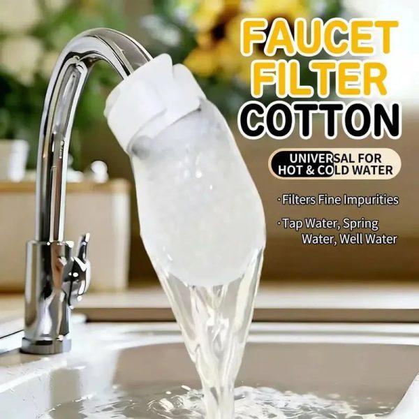 🔥 Hot Sale! Universal Faucet Filter Bag – Helps Filter Rust, Sand & Impurities 💧
