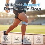 🔥Limited Time Promotion 57% OFF🔥Silicone Knee Patella Strap – Shock-Absorbing & Breathable Support🦵